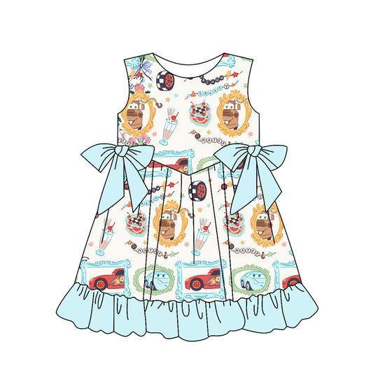 pre -order cartoon Sleeveless girls set GSD2062