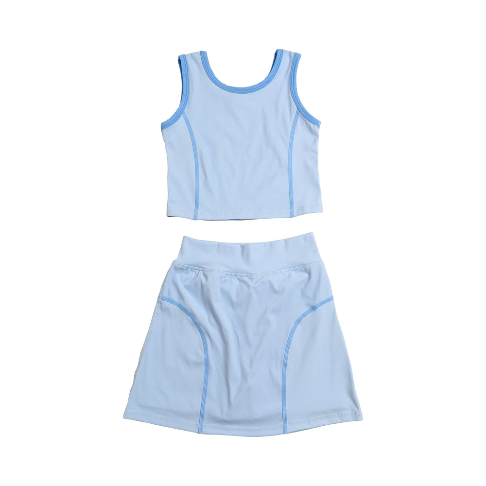 Athletic Blue Skort Outfits GSD2674