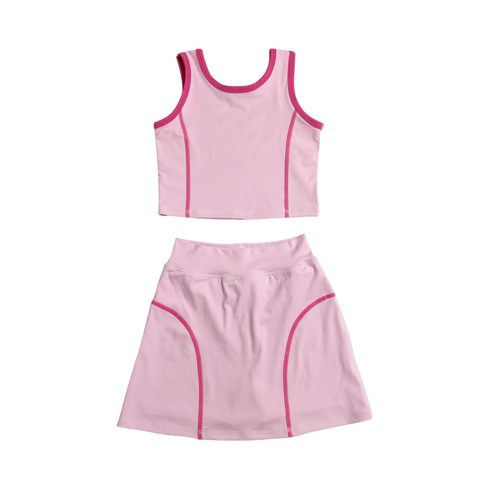 Athletic Pink Skort Outfits GSD2675