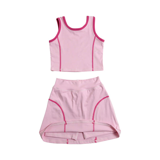 Athletic Pink Skort Outfits GSD2675