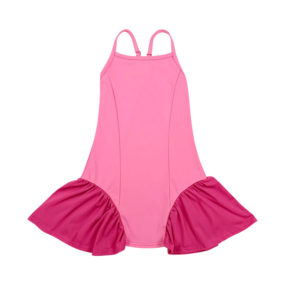 Athletic Hot Pink Girls Dress GSD3688