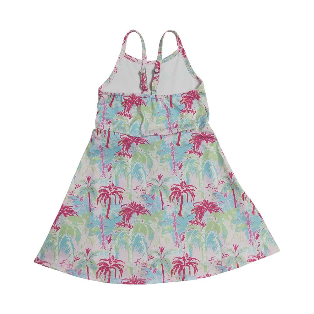 AThletic flowers Girls Dress GSD3708