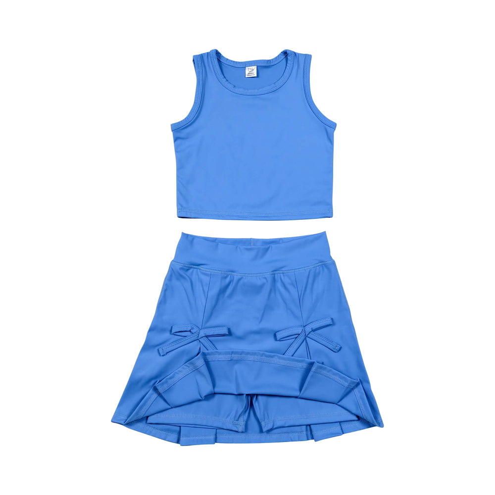 Athletic Blue Skort Outfits GSD3761