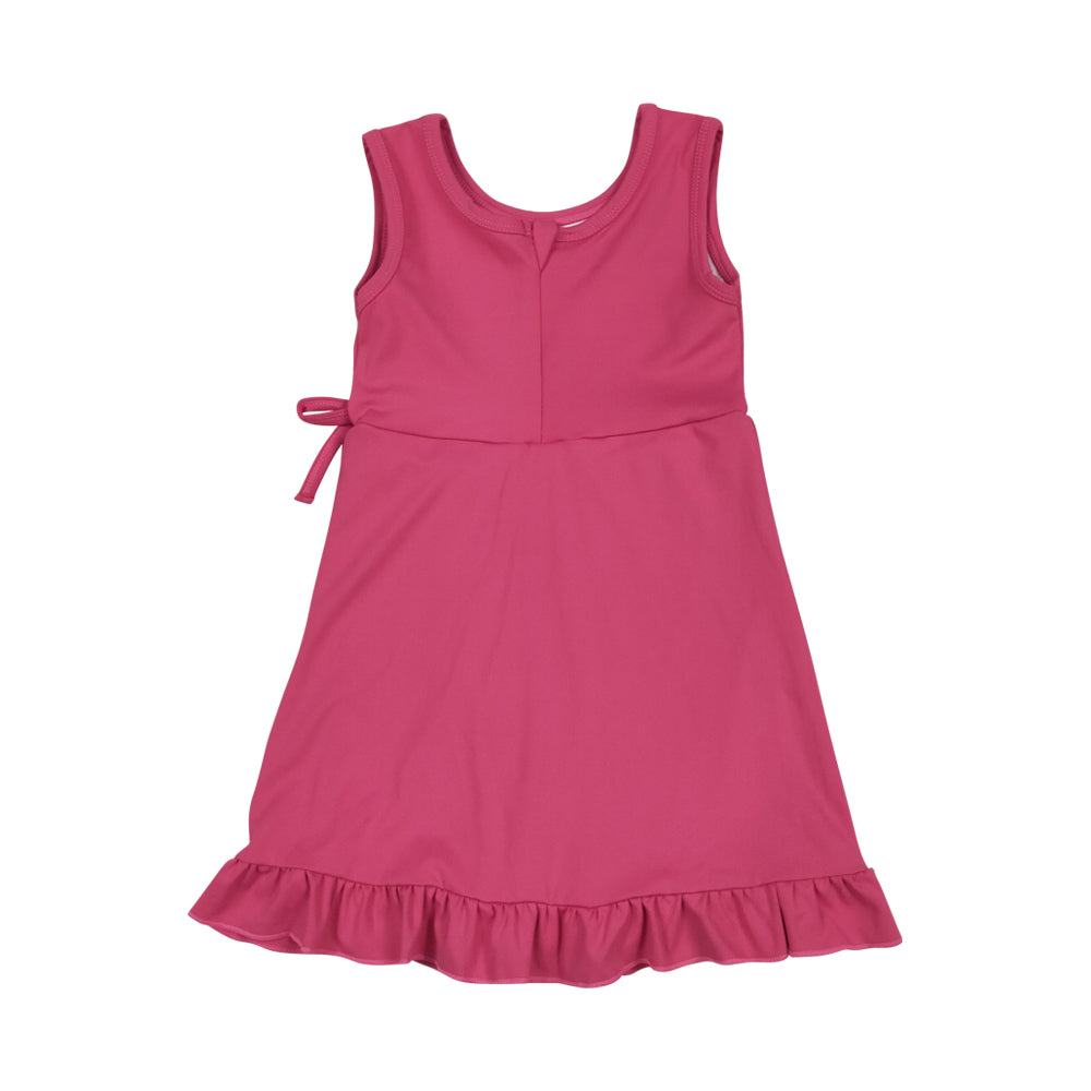 Hot Pink Athletic Ruffle DRESS GSD3766