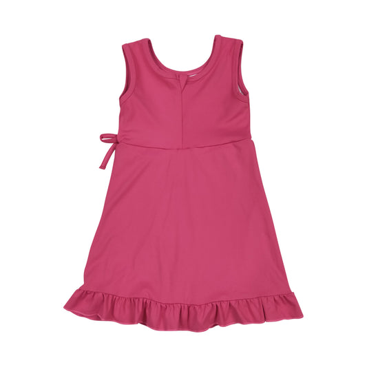 Hot Pink Athletic Ruffle DRESS GSD3766