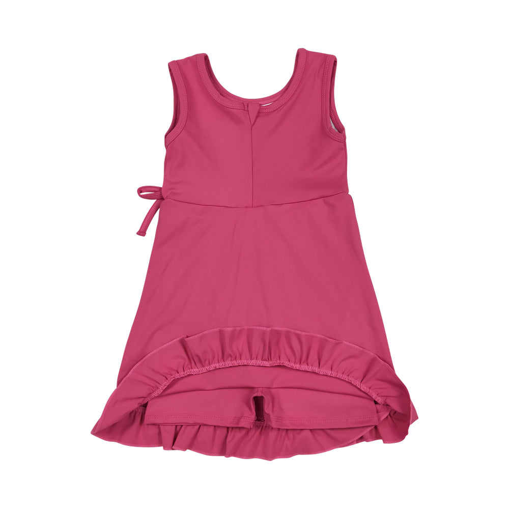 Hot Pink Athletic Ruffle DRESS GSD3766