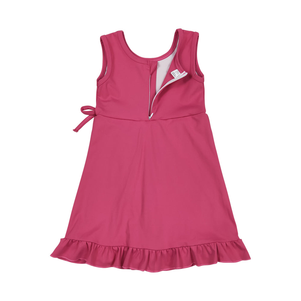 Hot Pink Athletic Ruffle DRESS GSD3766