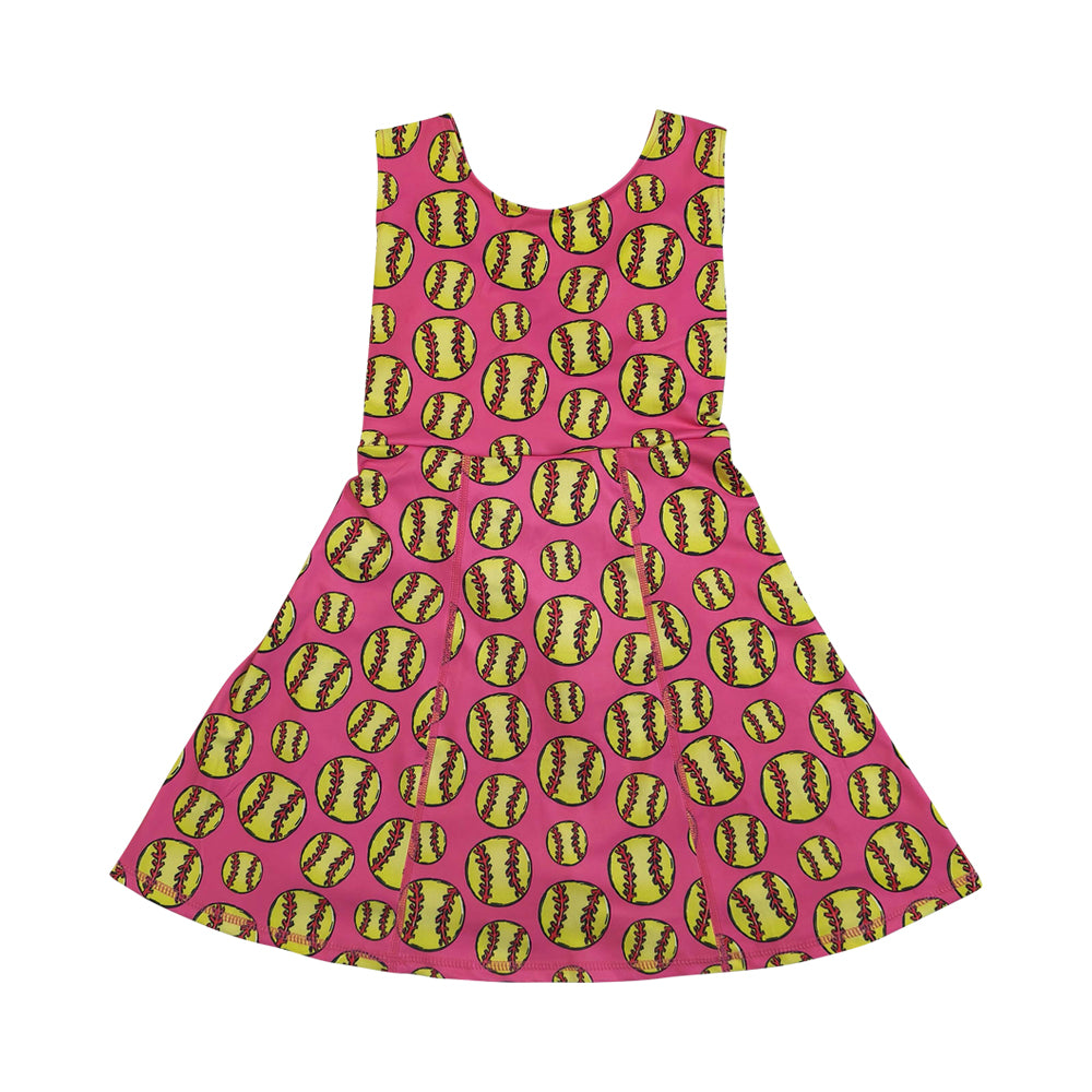 Athletic softball Girls Dress GSD3800