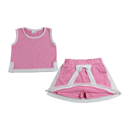 Summer Pink Sport Skort Outfits GSD3829