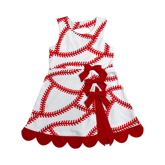 Athletic Baseball Girls Dress GSD3833