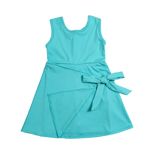 Athletic Blue Girls Dress GSD3876