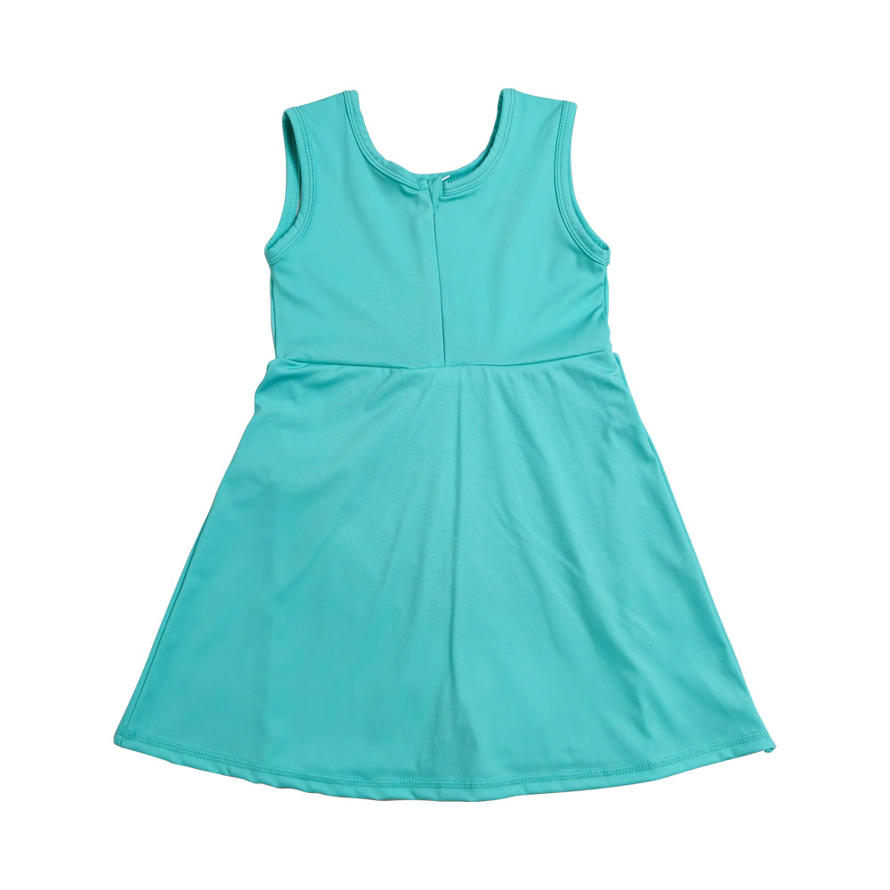Athletic Blue Girls Dress GSD3876