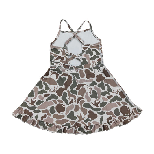 Black Athletic Tennis DRESS GSD4117