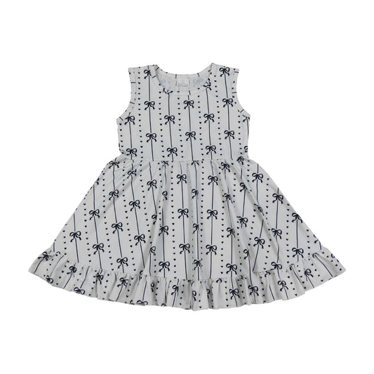 Summer Bow Girls dress GSD4153