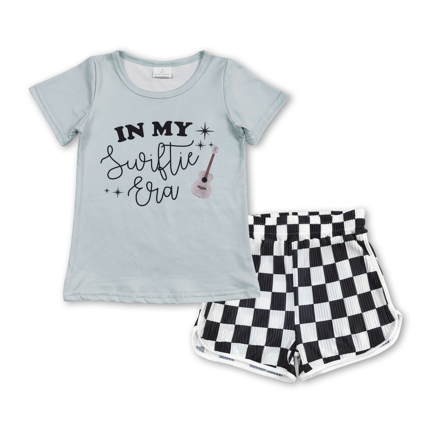 IN MY black and white plaid shorts Girls Summer Set