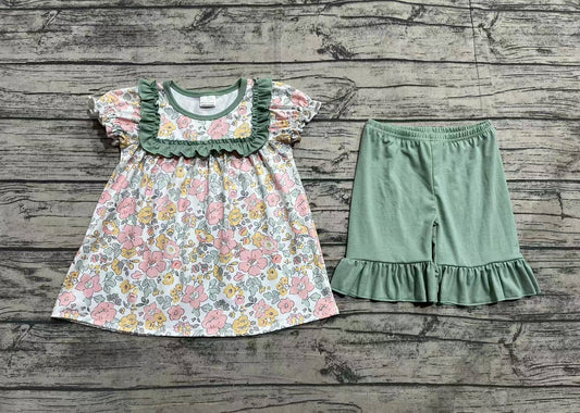 pre -order flowers print Boys set GSSO1607