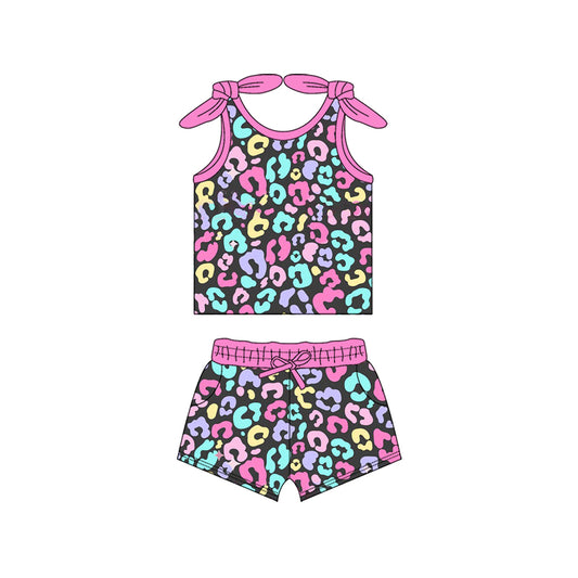 pre -order corlorful leopard girl Set GSSO2141