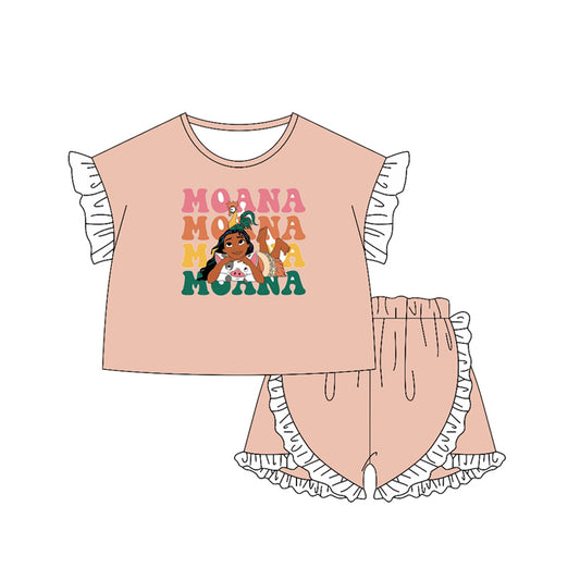 pre -order princess print girl Set GSSO2160