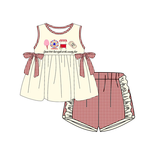 pre -order yellow print girl set GSSO2518