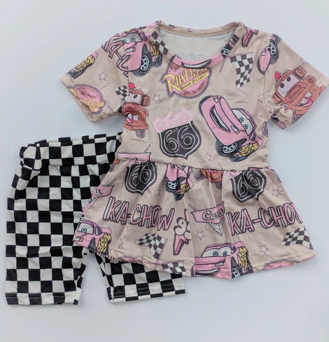 pre -order pink Cars girl set GSSO2584