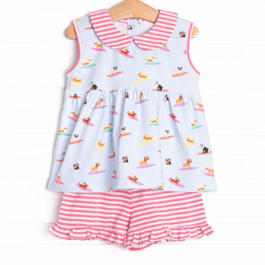 pre -order Blue cartoon girl set GSSO2587