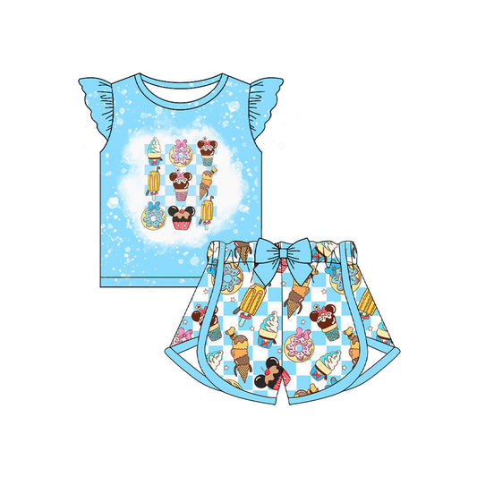 pre -order Blue cartoon girl set GSSO2589