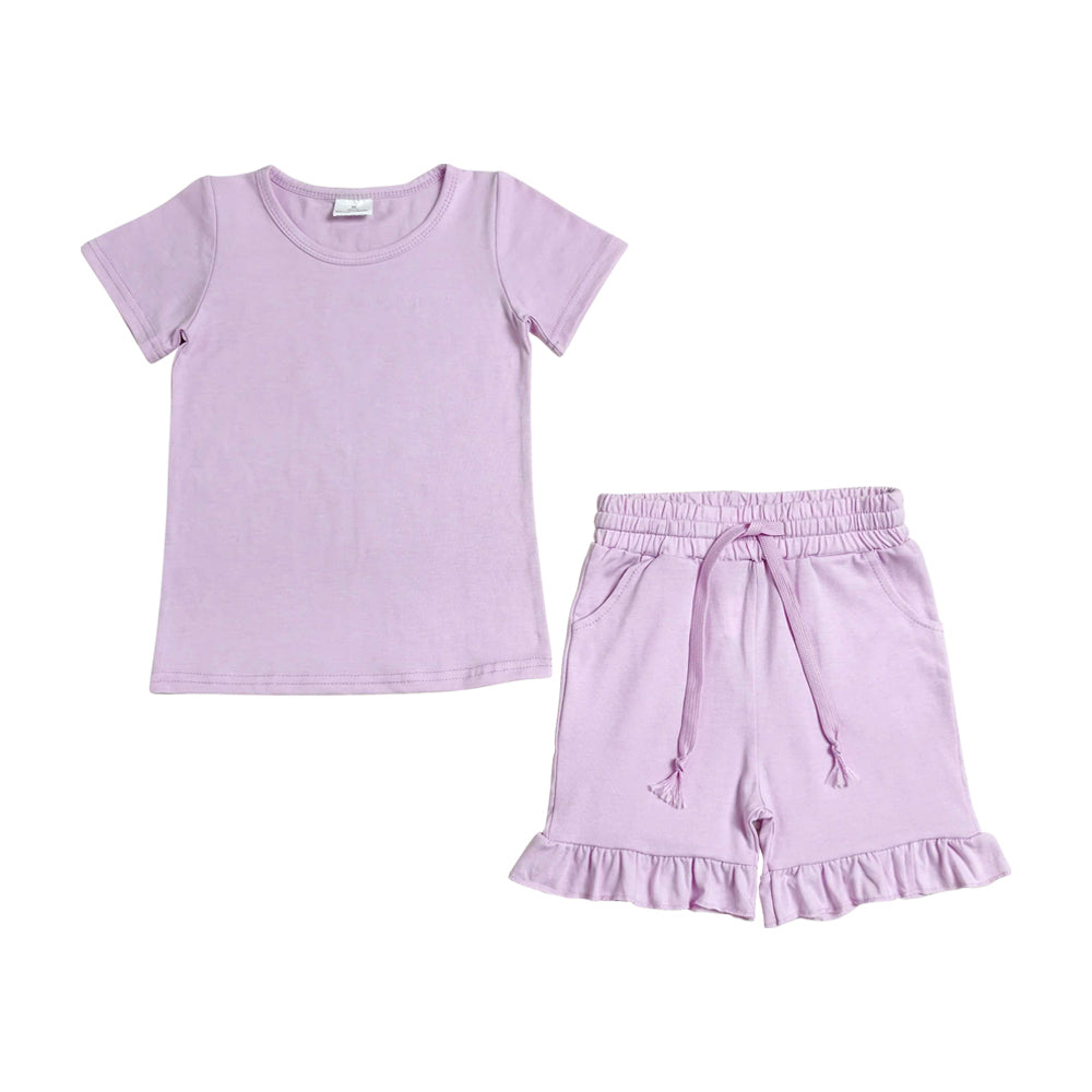Summer Purple Girls Set GSSO3350