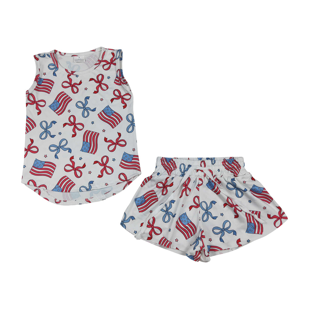4th of july Bow athletic Set GSSO3520