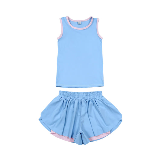 Athletic Blue Skort Outfits GSSO3527