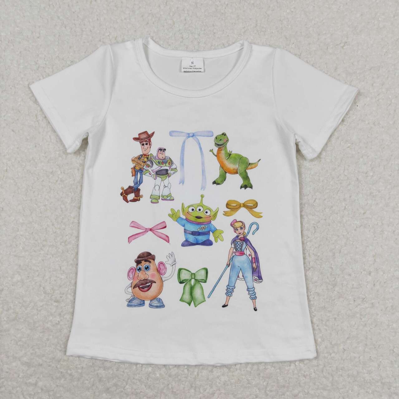 Cartoon Short girls Shirt