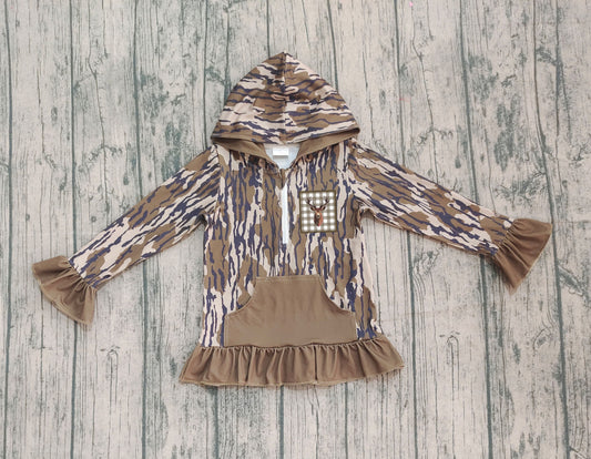 pre -order bottomlandcamo long sleeve Girls Hoodies GT1135