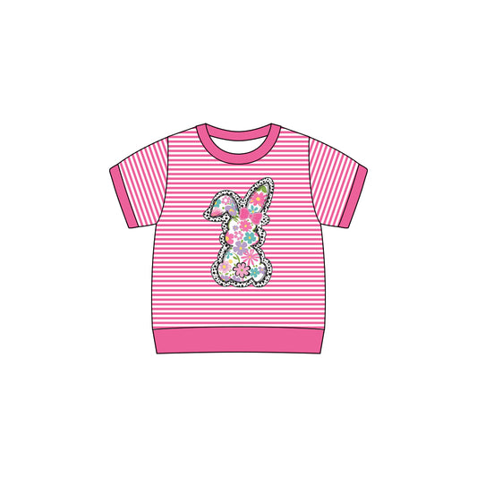 pre -order Easter pink stripe bunny  GT1259