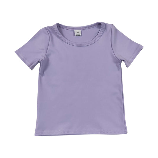 Coral Purple yoga sport Girls Shirt Top GT1628