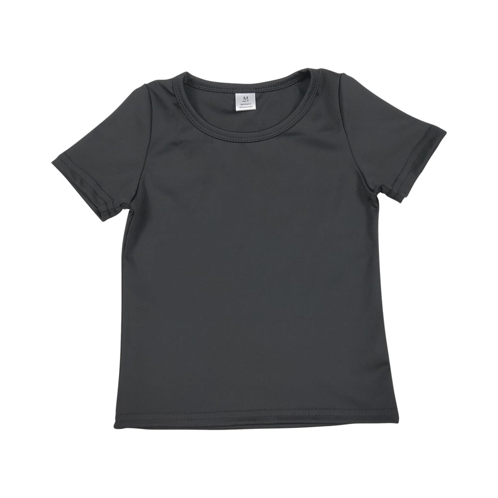 black yoga sport Girls Shirt Top GT1629