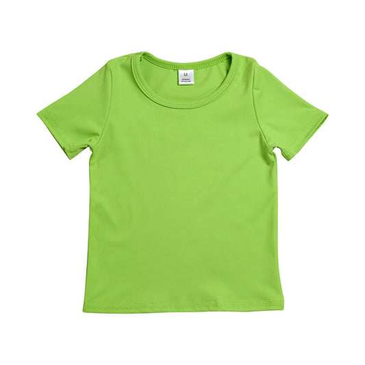 Green yoga sport Girls Shirt Top GT1636