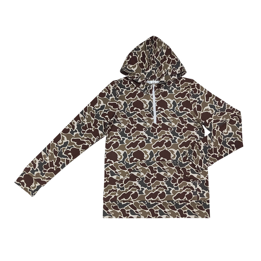 brown Camo hoodies for women GT1713