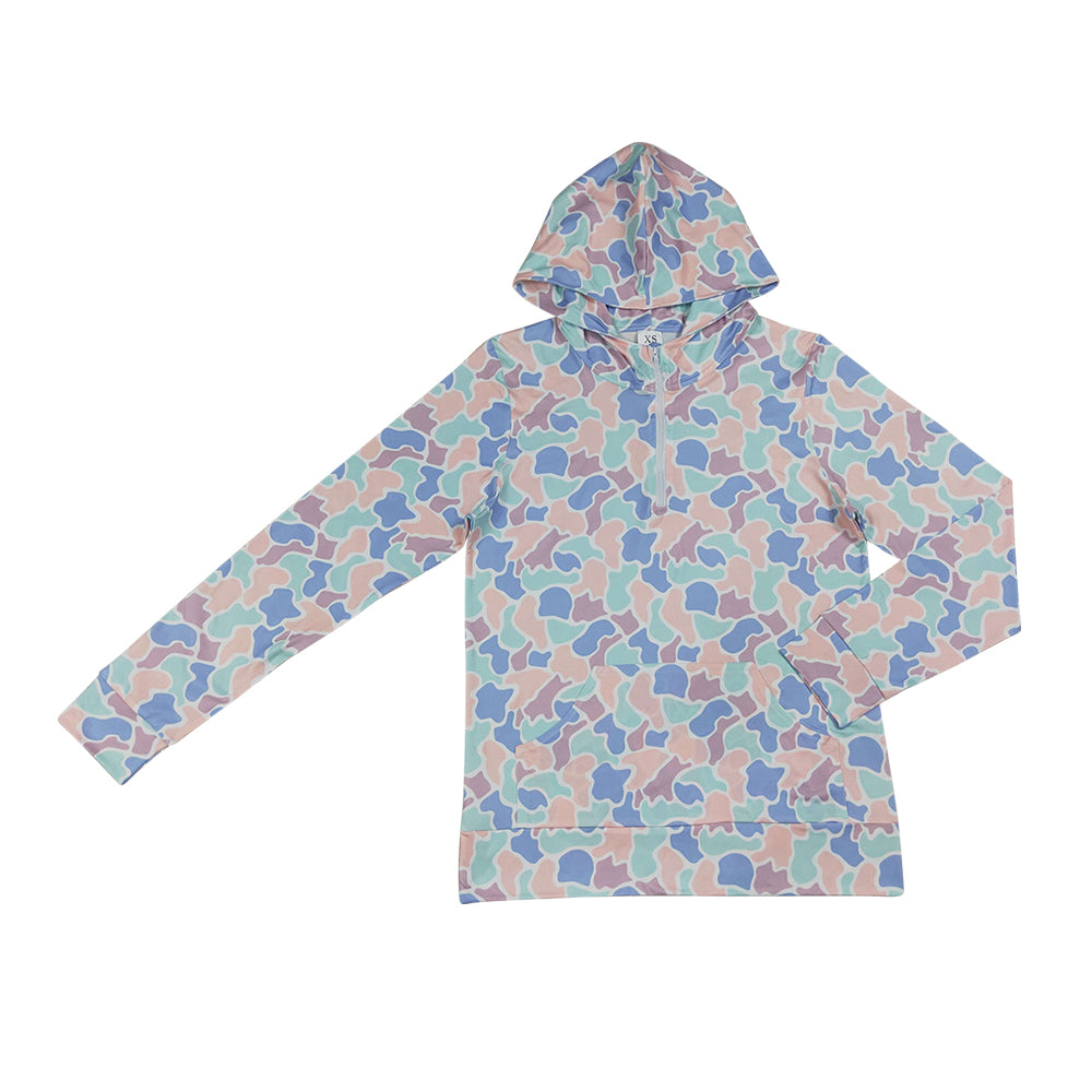 Colorful Camo hoodies for women GT1714