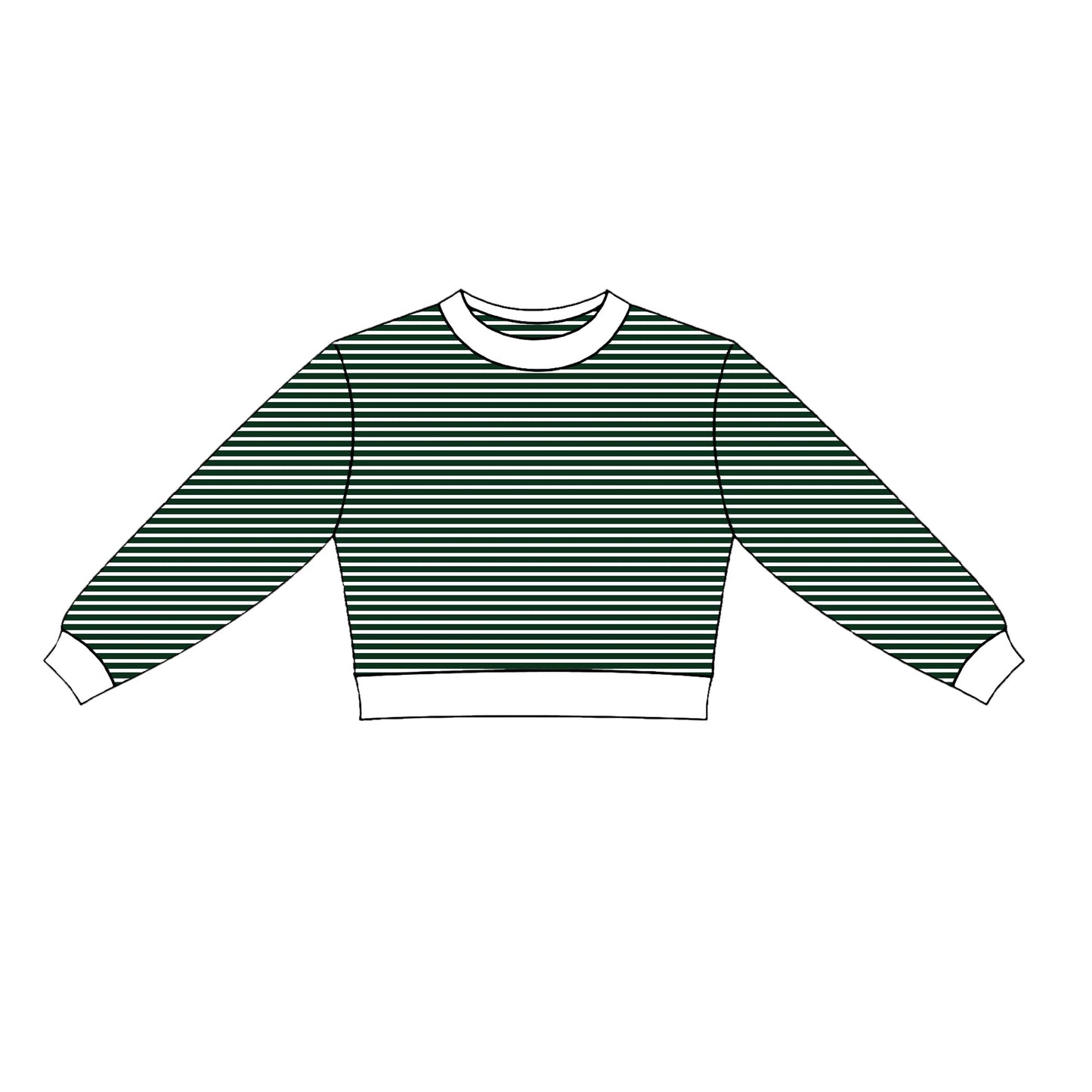 Preorder MOQ 5 pcs Each Style Dark Colorful Stripe Yoga Kids Girls Shirt