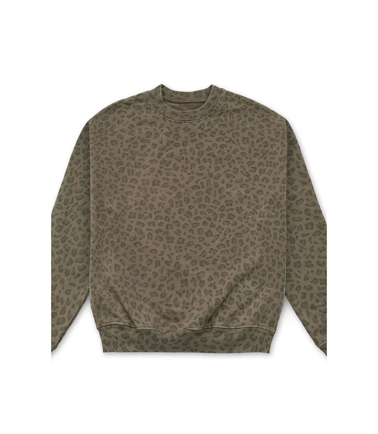 Preorder MOQ 5 pcs Each Style Leopard Gray Brown Pullover Mommy and Me Matching Clothes