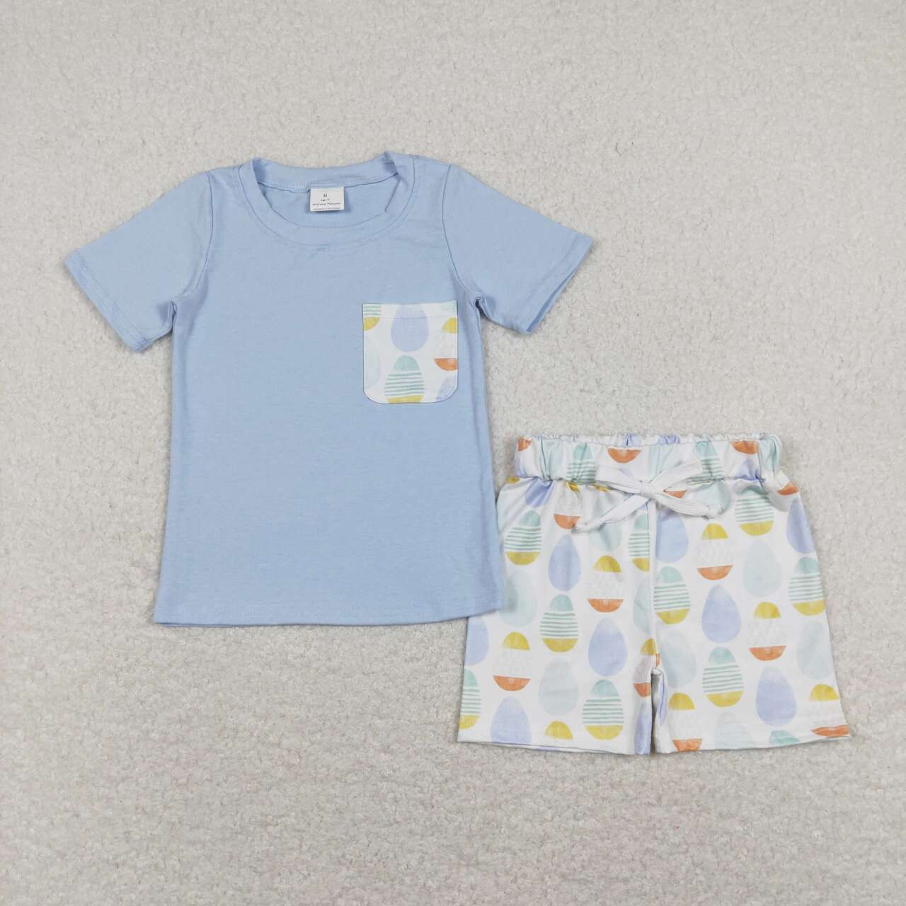 Easter egg Short Sleeve Boy Set