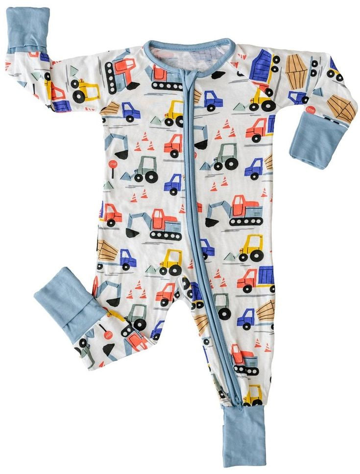 Pre-orde Car With zipper Baby Romper