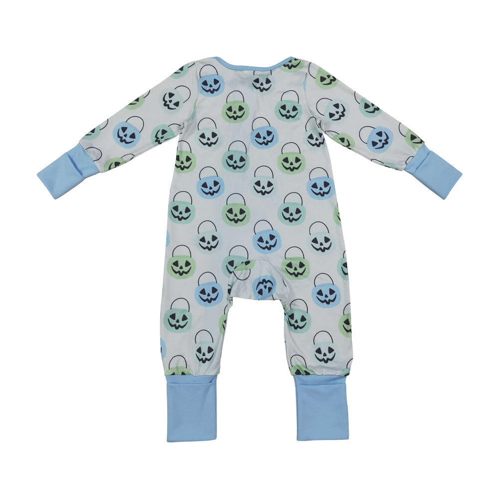 Halloween Pumpkin Baby Romper LR2534
