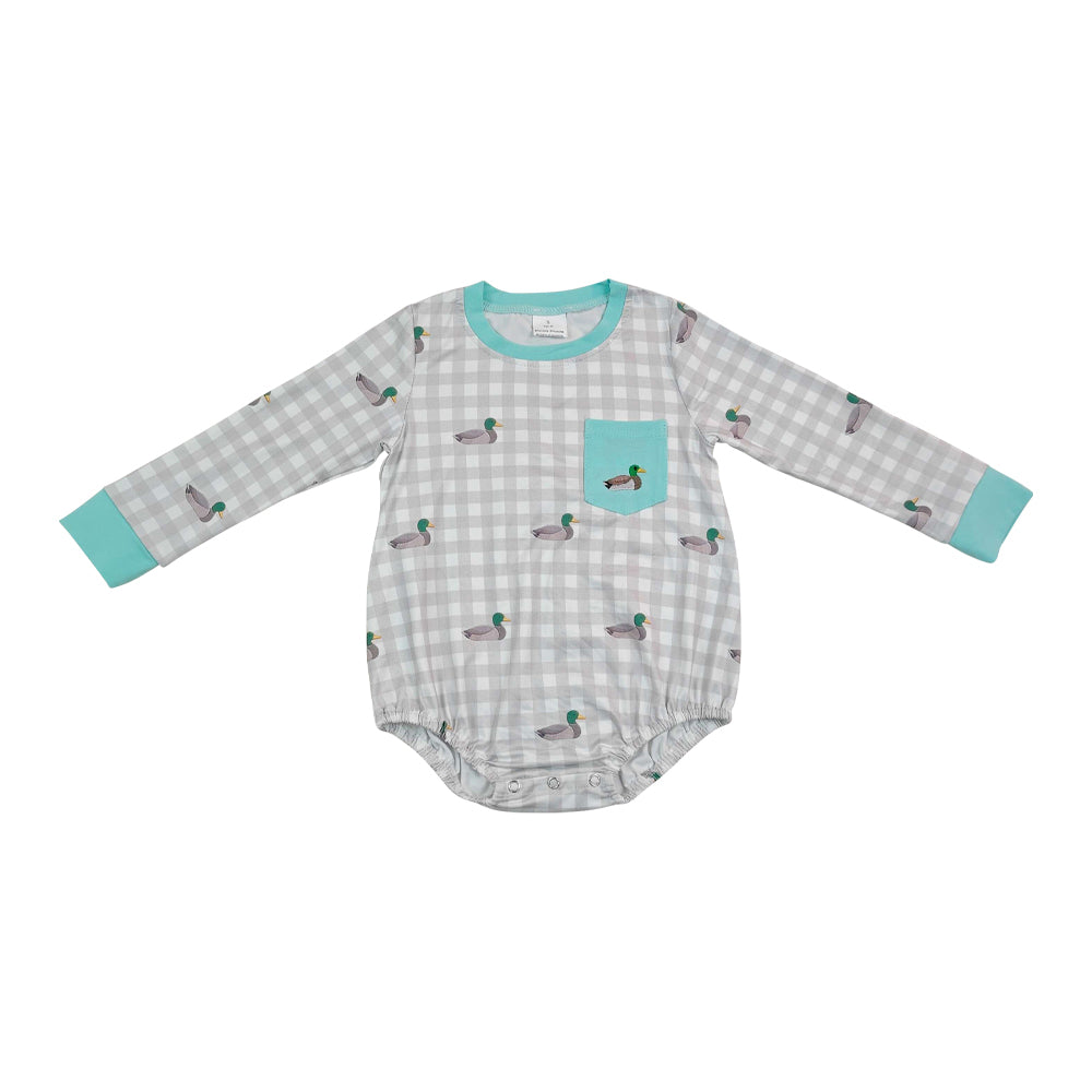 Duck Long Sleeve Baby Romper LR3000