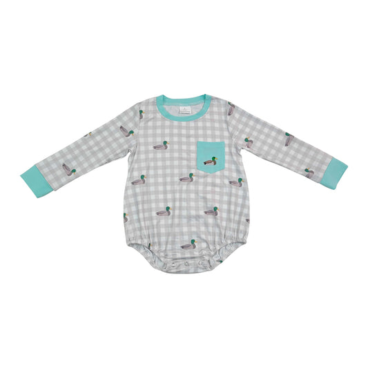 Duck Long Sleeve Baby Romper LR3000