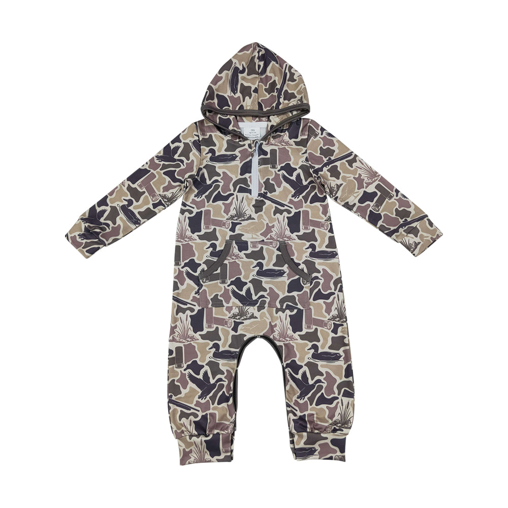 Camo huting baby Romper LR3029