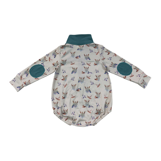 Duck Long Sleeve Baby Romper LR3052(1)
