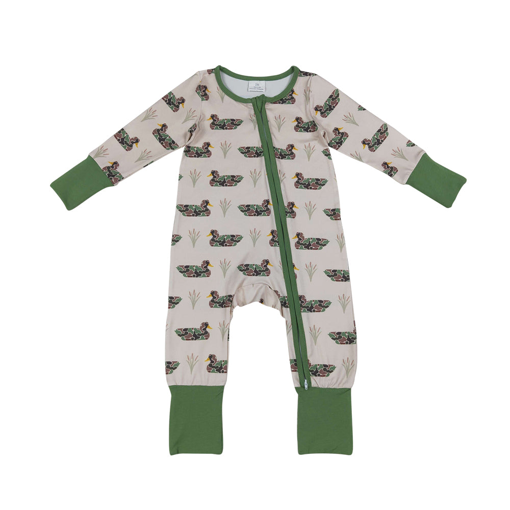 Duck Long Sleeve Baby Romper LR3117