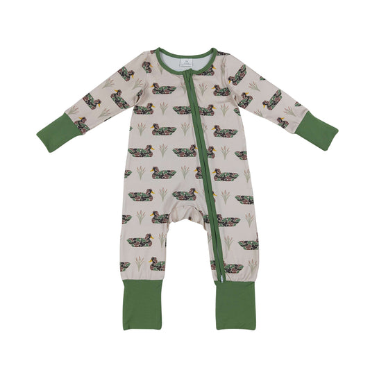 Duck Long Sleeve Baby Romper LR3117