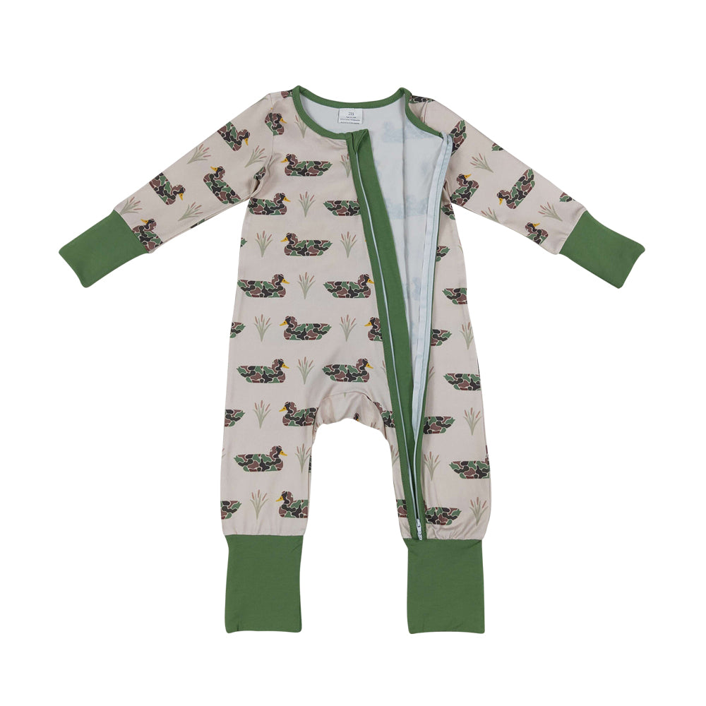 Duck Long Sleeve Baby Romper LR3117