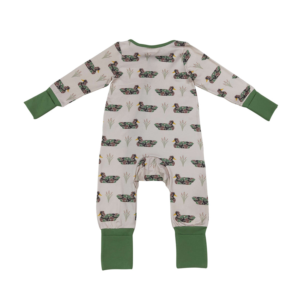 Duck Long Sleeve Baby Romper LR3117